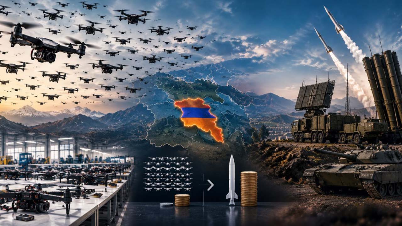The economy of modern warfare Balancing mass production, cheap weapons, and Armenias defense strategy